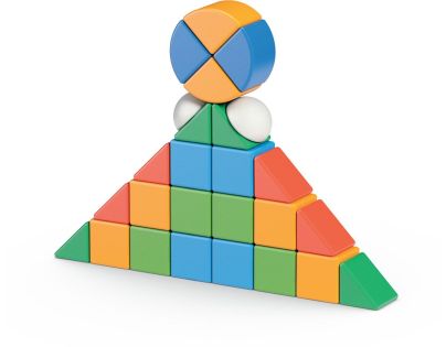 Geomag Magicube Shapes 32 dielikov - Poškodený obal