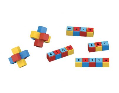 Geomag Magicube Word Building Recycled Clips 79 dielikov