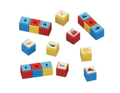 Geomag Magicube Word Building Recycled Clips 79 dielikov