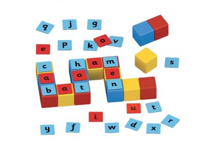 Geomag Magicube Word Building Recycled Clips 79 dielikov