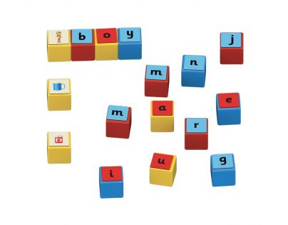 Geomag Magicube Word Building Recycled Clips 79 dielikov