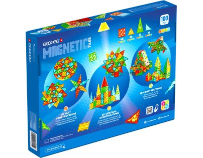 Geomag Magnetic Tiles 100 dielikov