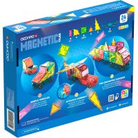Geomag Magnetic Tiles Autá 24 dielikov 2