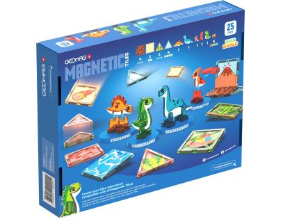 Geomag Magnetic Tiles Dino