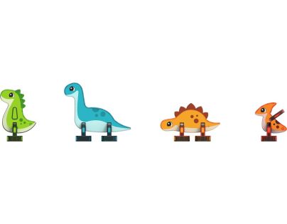 Geomag Magnetic Tiles Dino