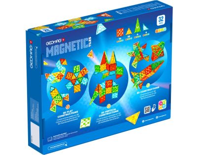 Geomag Magnetic Tiles Raketa 32 dielikov