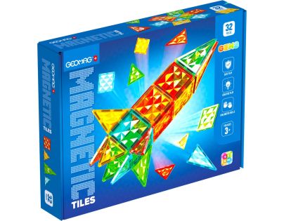 Geomag Magnetic Tiles Raketa 32 dielikov