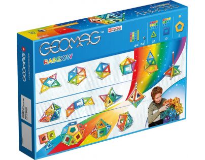 Geomag Rainbow 72 dielikov