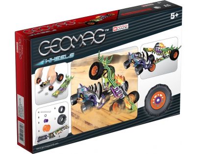 Geomag Wheels 709 Ohnivá formula