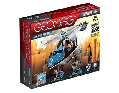 Geomag Wheels Helicopter 15 dílů