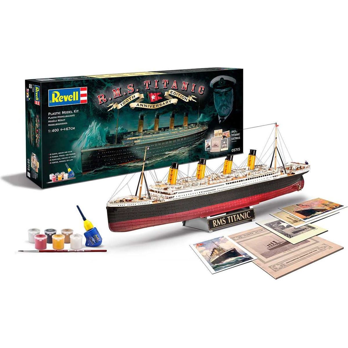 Revell Gift-Set RMS Titanic 100th anniversary edition 1: 400