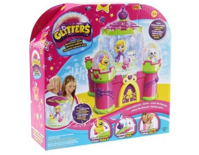 Glitters Veľká sada Trblietavá sněžítka - Zámok pre princezné