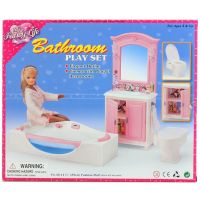 Glorie Kúpeľňa pre bábiky s doplnkami 2