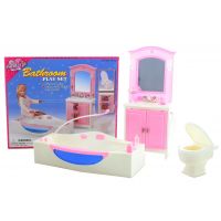 Glorie Kúpeľňa pre bábiky s doplnkami 3