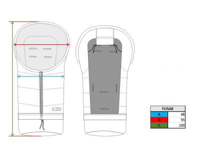 Gmini Fusak nastavitelný Jibot Grey-Pink