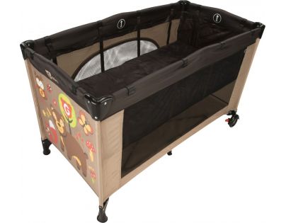 Gmini Lůžko vkládací do postýlky Nyja tmavě hnědá