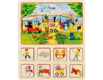 Goki pamäťová didaktická hra Farma a Cirkus