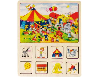 Goki pamäťová didaktická hra Farma a Cirkus