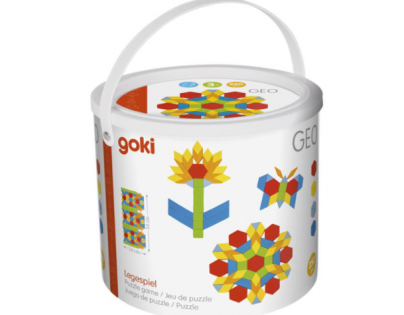 Goki Skladací puzzle geometrické tvary