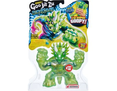 Goo Jit Zu figúrka Dino XRay Séria 4 Triceratops 12 cm