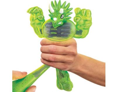 Goo Jit Zu figúrka Dino XRay Séria 4 Triceratops 12 cm