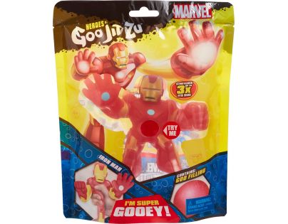 Goo Jit Zu figúrka Marvel Hero Iron Man 12 cm