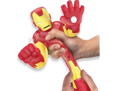 Goo Jit Zu figúrka Marvel Hero Iron Man 12 cm