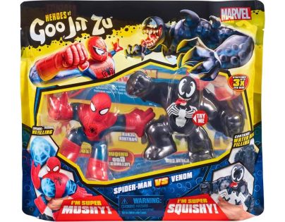 Goo Jit Zu figúrky Marvel Venom vs. Spider-Man 12 cm