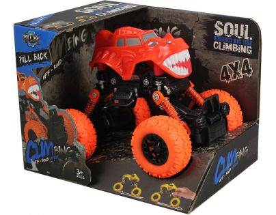 Grafity pull back auto 1:43 oranžový