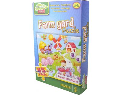 Grafix Puzzle 45 dílků - Farma