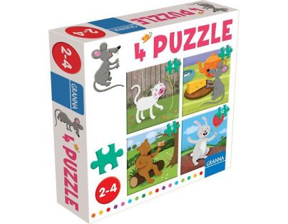 Granna Puzzle Myška 16 dielikov