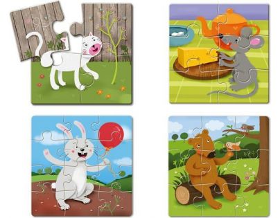 Granna Puzzle Myška 16 dielikov