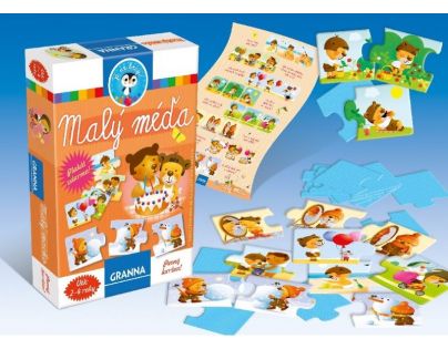Granna Puzzle Malý macko 8 x 3 dieliky