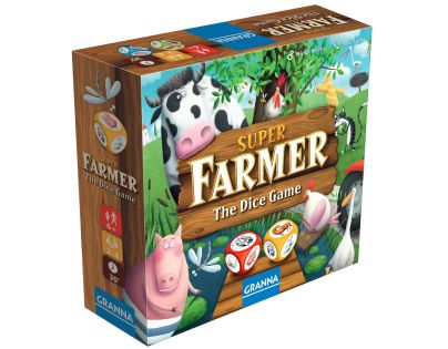 Granna Superfarmár hra s kockami