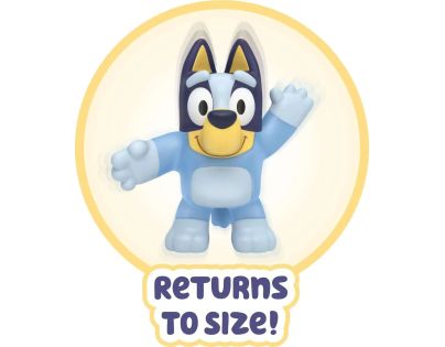Grant and Bowman Bluey Rozťahovacia super pružná figúrka Bluey