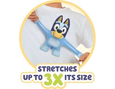 Grant and Bowman Bluey Rozťahovacia super pružná figúrka Bluey