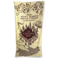 Groovy UK Limited Osuška Harry Potter 1 Záškodnícky plánik, 75x150 cm