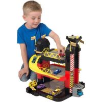 Halsall Teamsterz 3 poschodová garáž s 5 autíčkami - Poškodený obal 2