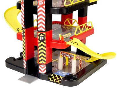 Halsall Teamsterz 3 poschodová garáž s 5 autíčkami - Poškodený obal