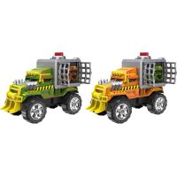 Halsall Teamsterz Auto na prevoz dinosaurov oranžové - Poškodený obal 3