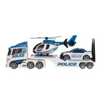 Halsall Teamsterz preprava policajné helikoptéry - Poškodený obal