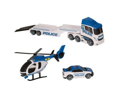 Halsall Teamsterz preprava policajné helikoptéry - Poškodený obal