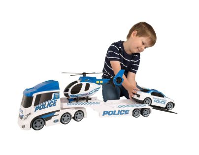 Halsall Teamsterz preprava policajné helikoptéry - Poškodený obal