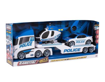 Halsall Teamsterz preprava policajné helikoptéry - Poškodený obal