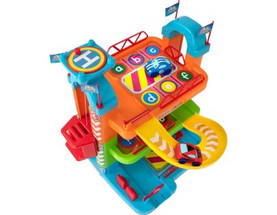 Halsall Teamsterz Tiny garáž s autíčkom - Poškodený obal