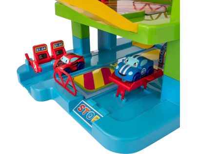 Halsall Teamsterz Tiny garáž s autíčkom - Poškodený obal