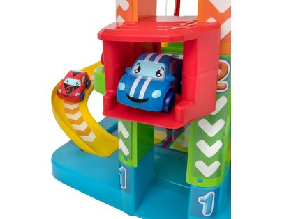 Halsall Teamsterz Tiny garáž s autíčkom - Poškodený obal