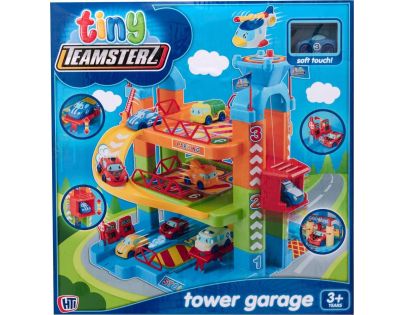 Halsall Teamsterz Tiny garáž s autíčkom - Poškodený obal