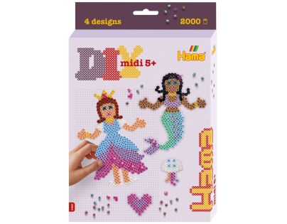 HAMA Darčekový box Princezná a morská víla MIDI