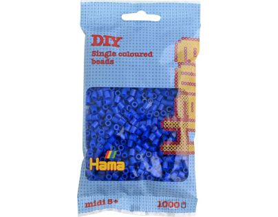 Hama H207-08 Midi Zažehľovacie korálky modré 1000 ks